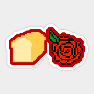 Bread and Roses Sticker